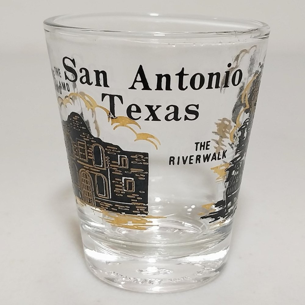 San Antonio Texas Shot Glass Collectible #S014